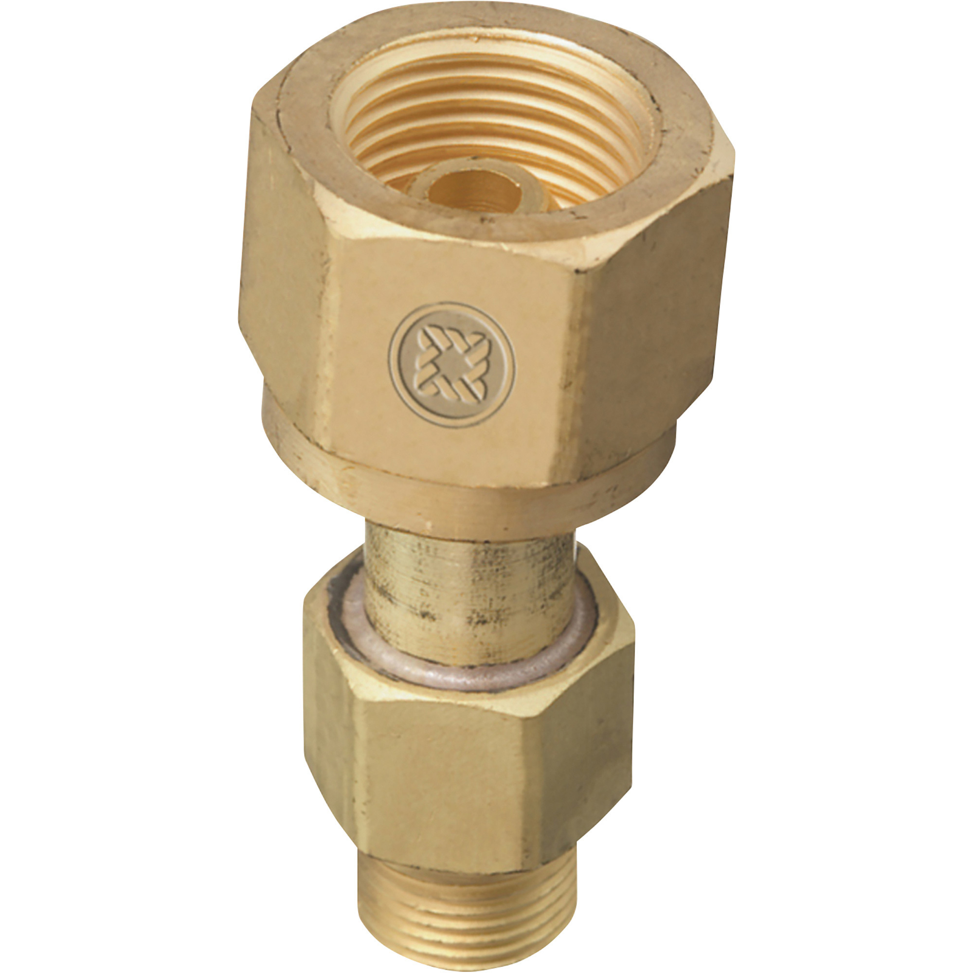 Thoroughbred Acetylene Cylinder to Regulator Adapter, Size #3 and #4, CGA-300 Valve to CGA-200 Regulator, Model# TBH 304
